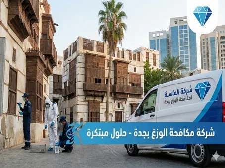 شركة مكافحة الوزغ بجدة